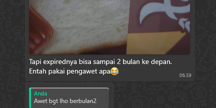 bahan pengawet roti