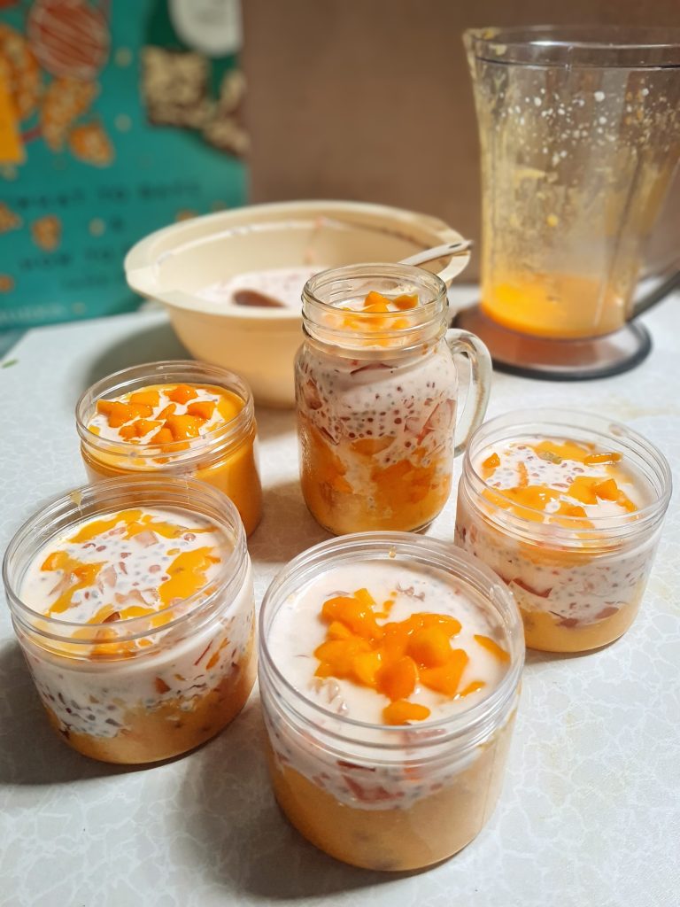 resep sagoo mango